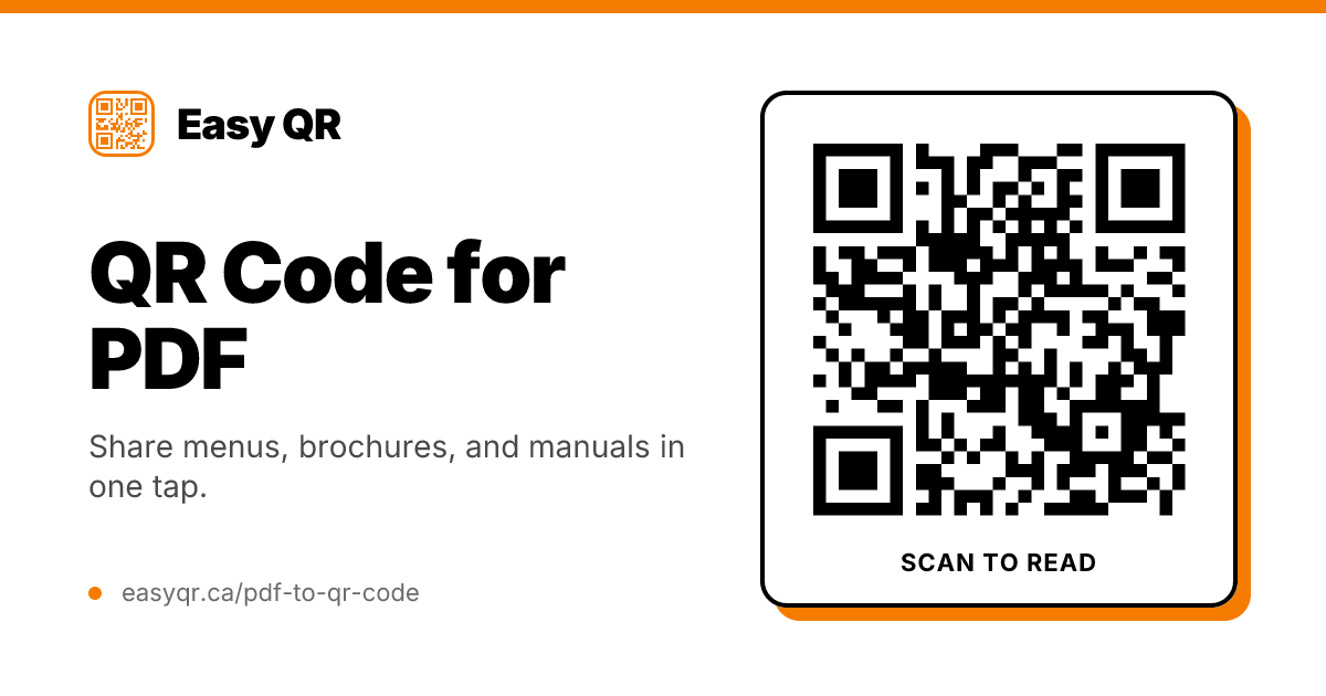 How to Turn a PDF Into a QR Code